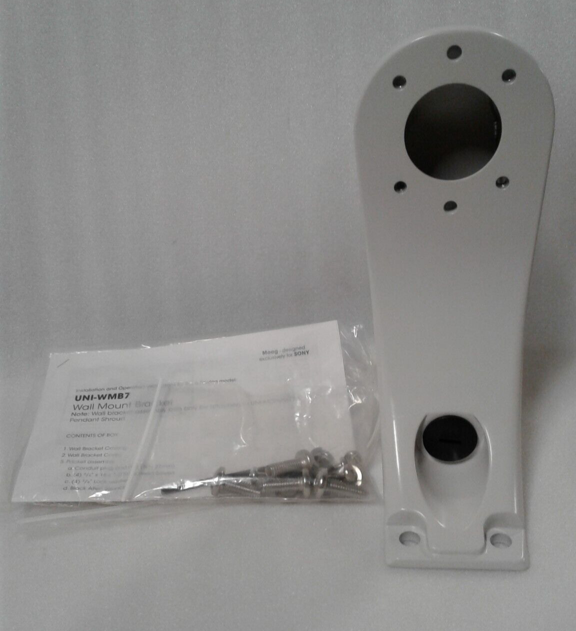 Moog UNI-WMB7 Wall Mount Bracket - New in Box