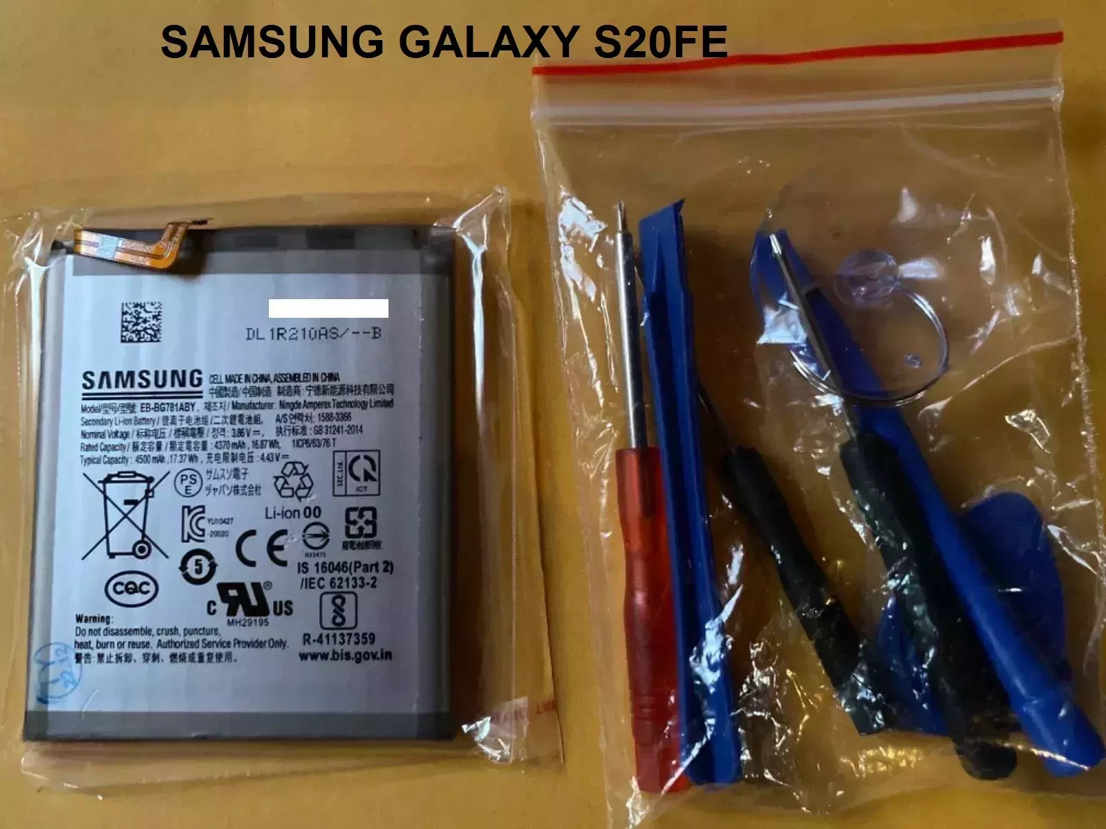 Original OEM Battery For Samsung Galaxy S20 FE 5G
