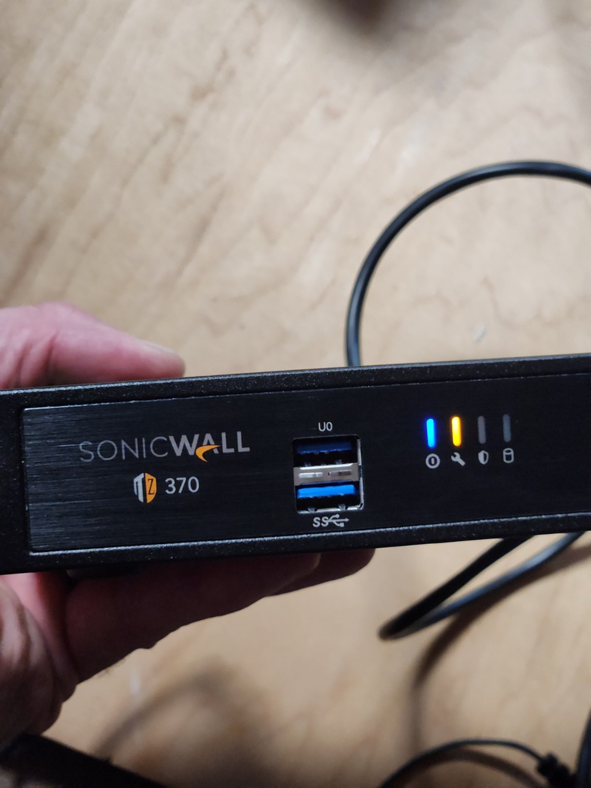 SonicWALL TZ370 Network Security Firewall Appliance Physical Format 01-SSC-0030