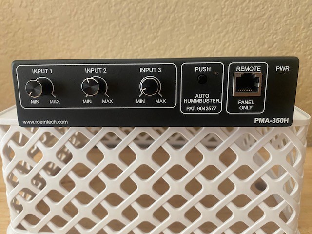 Roemtech Plenum Audio Mixer-Amplifier PMA-350H