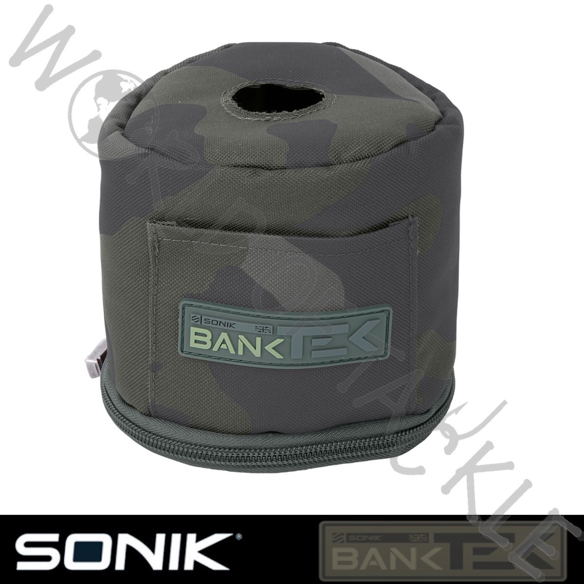 Sonik Gas Canister Cover Bank Tek Camping Angling Fishing Neoprene for 450g