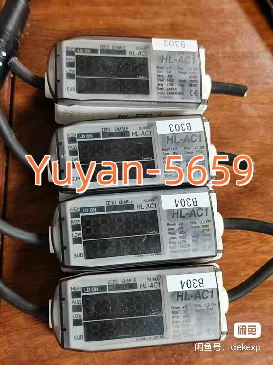 1 PC   USED  TEST  OK  SUNX    HL-AC1    Fiber   Optic   Sensors#B1838H   CL