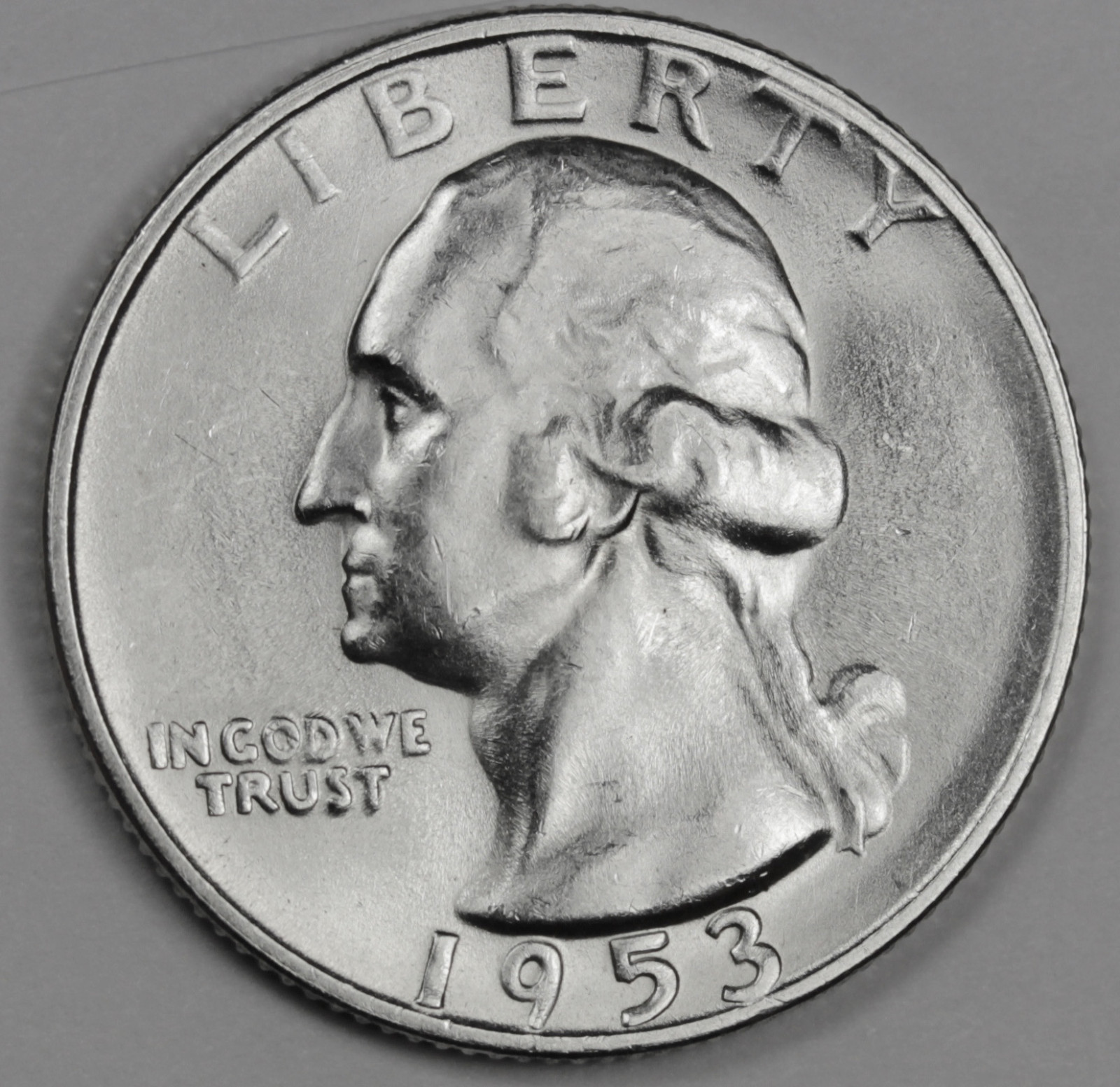 1953-s Washington Quarter.  B.U.  (Inventory A)