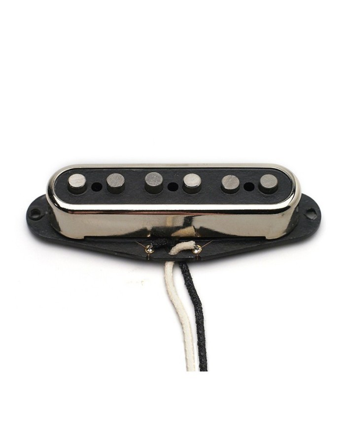 DUESENBERG® VintageClass Single Pickup Bridge – Open Nickel Cover