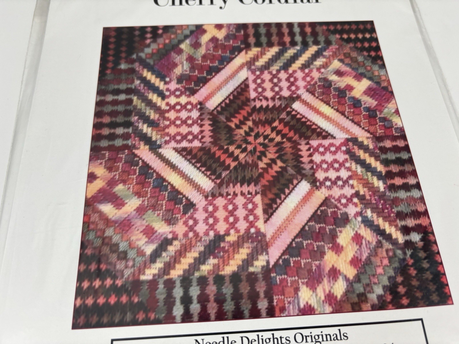 Needle Delights Originals Cherry Cordial Needlepoint Pattern 1S