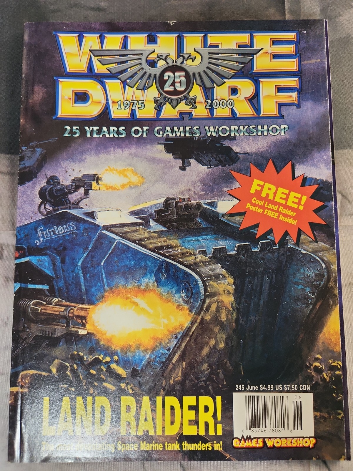 White Dwarf Magazine Lot Issues 240- 249