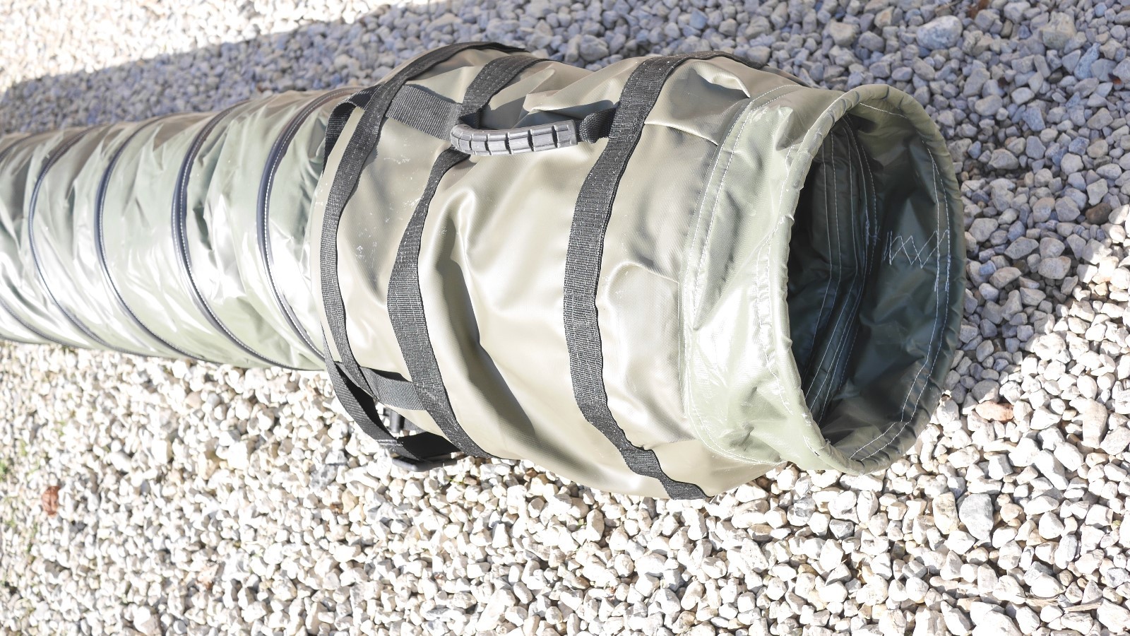 MOD Military grade marquee space-heater duct. Dantherm