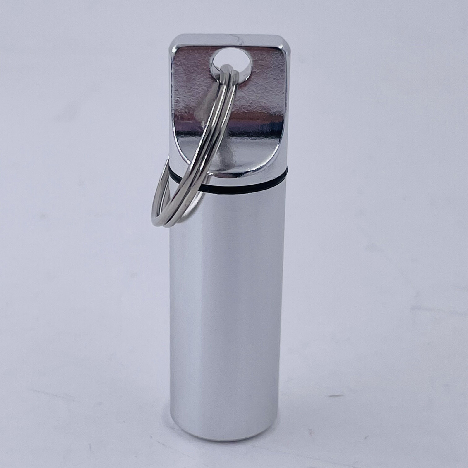 5pcs Waterproof Mini Pill Box Case Holder Container Metal Capsule Tool Keychain