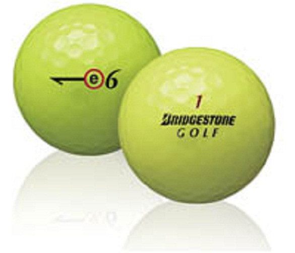 Bridgestone e6 Yellow AAA 50 Used Golf Balls 3A