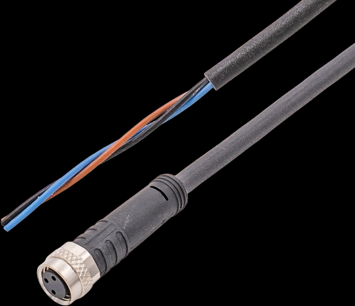 IPF Electronic VKC00075, Connector Pre-Assembled on One Side