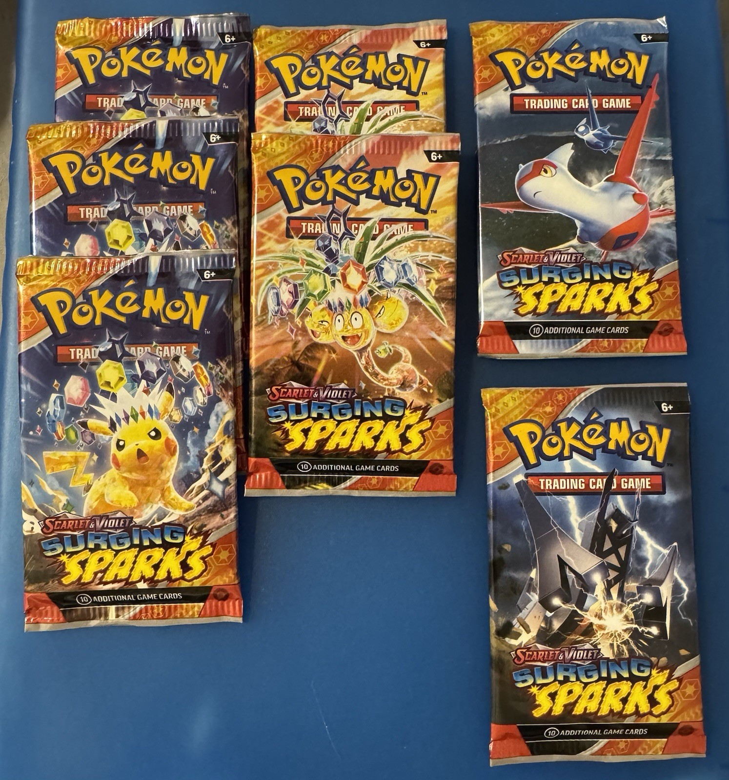 Sealed Pokémon booster packs - Free Shipping