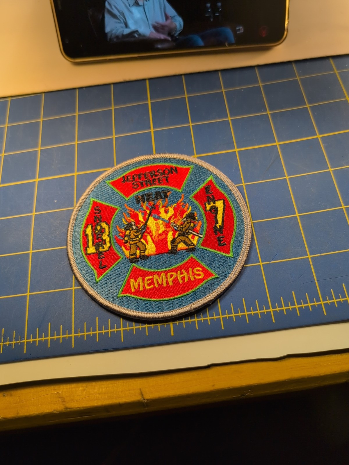 Memphis Engine-7 / Snorkel-13 "Jefferson Street", TN fire patch