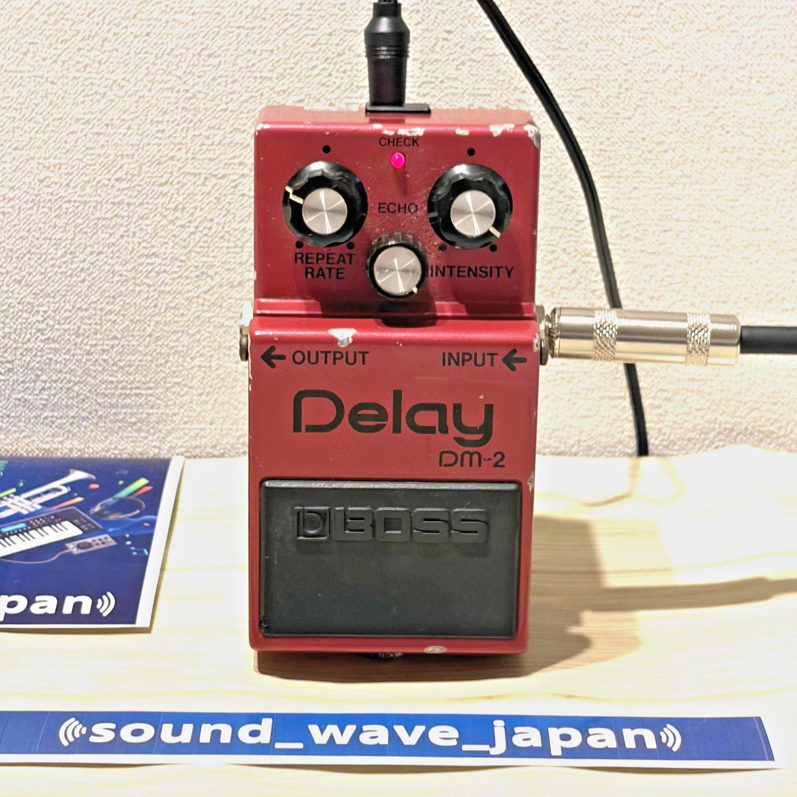 BOSS DM-2 Analog Delay 1983 MIJ ACA Silver Screw Tested Guitar Pedal used Japan