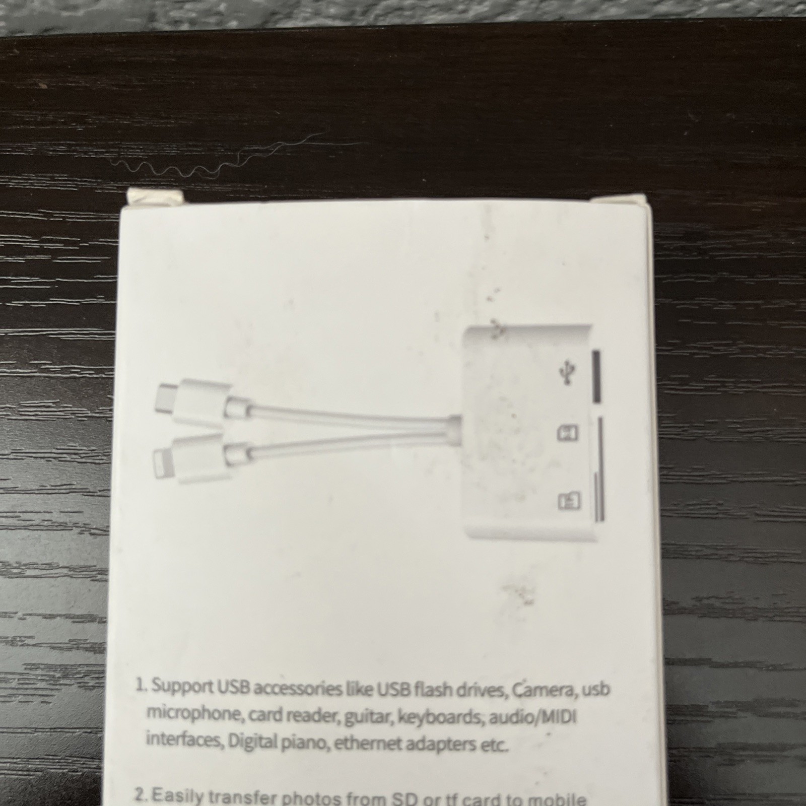 SD card reader for iPhone no App Driver Required