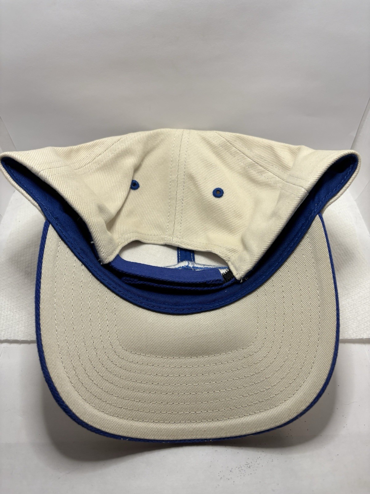 Dana Branded - White / Blue Baseball Cap