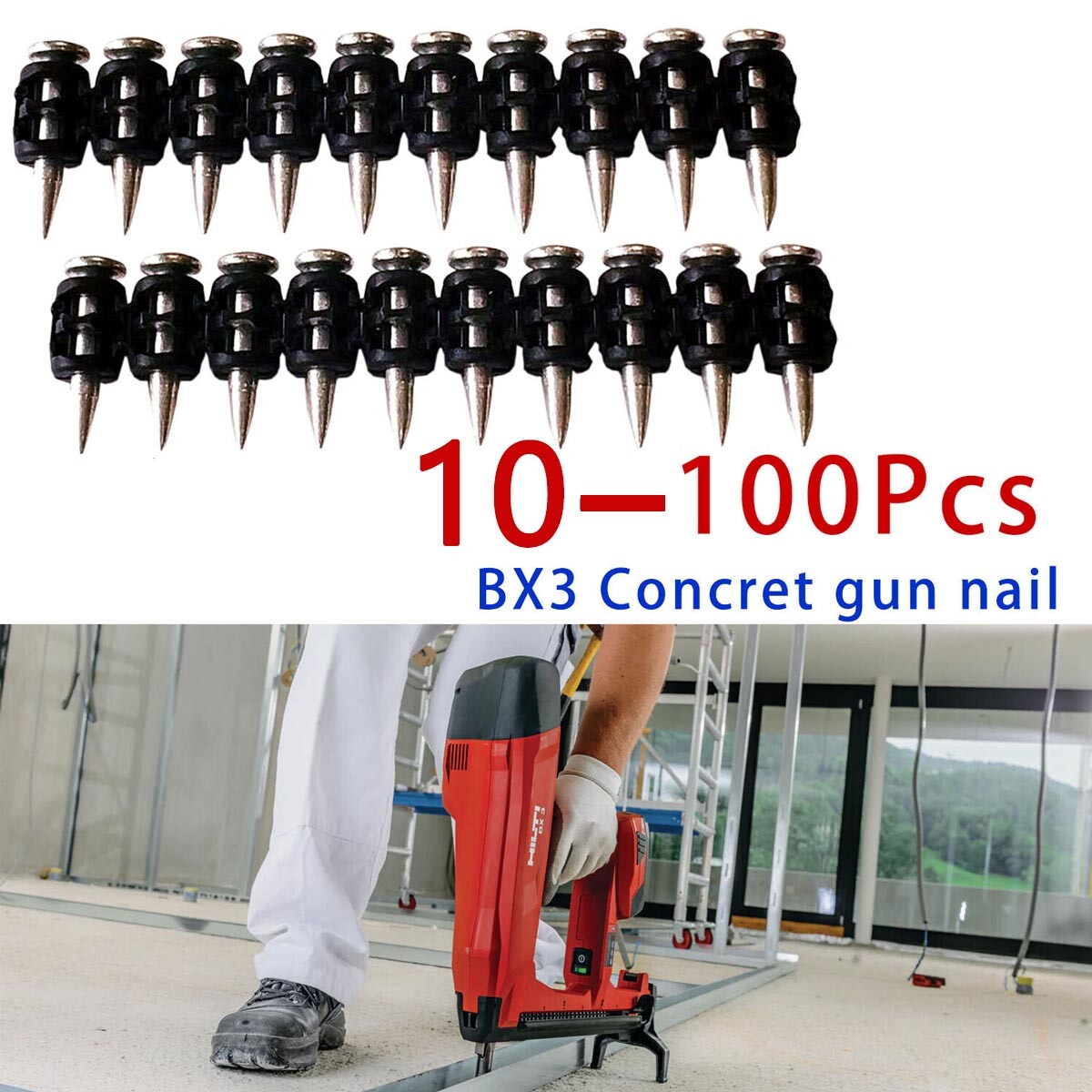 for Hilti Tool Bx3 Gas Concrete Pins Drive Pins  BX 3-ME, BX 3-ME (02) Nailer