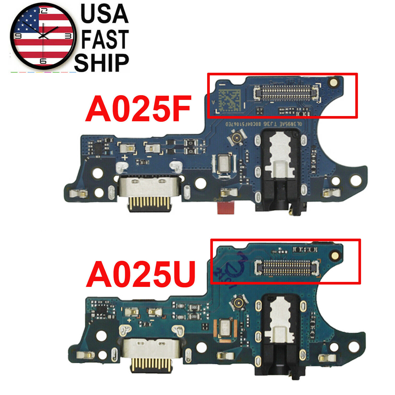 USB Type-C Charging Port Dock Connector For Samsung Galaxy A02S SM-A025F A025U