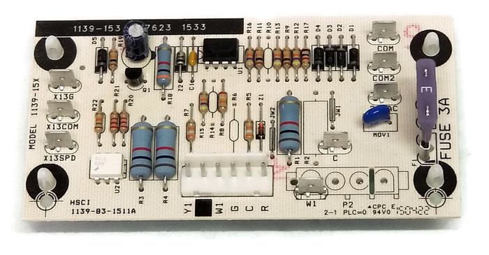 New Oem Rheem Ruud Furnace 1139-15x 1139-153 Circuit Control Board 637623