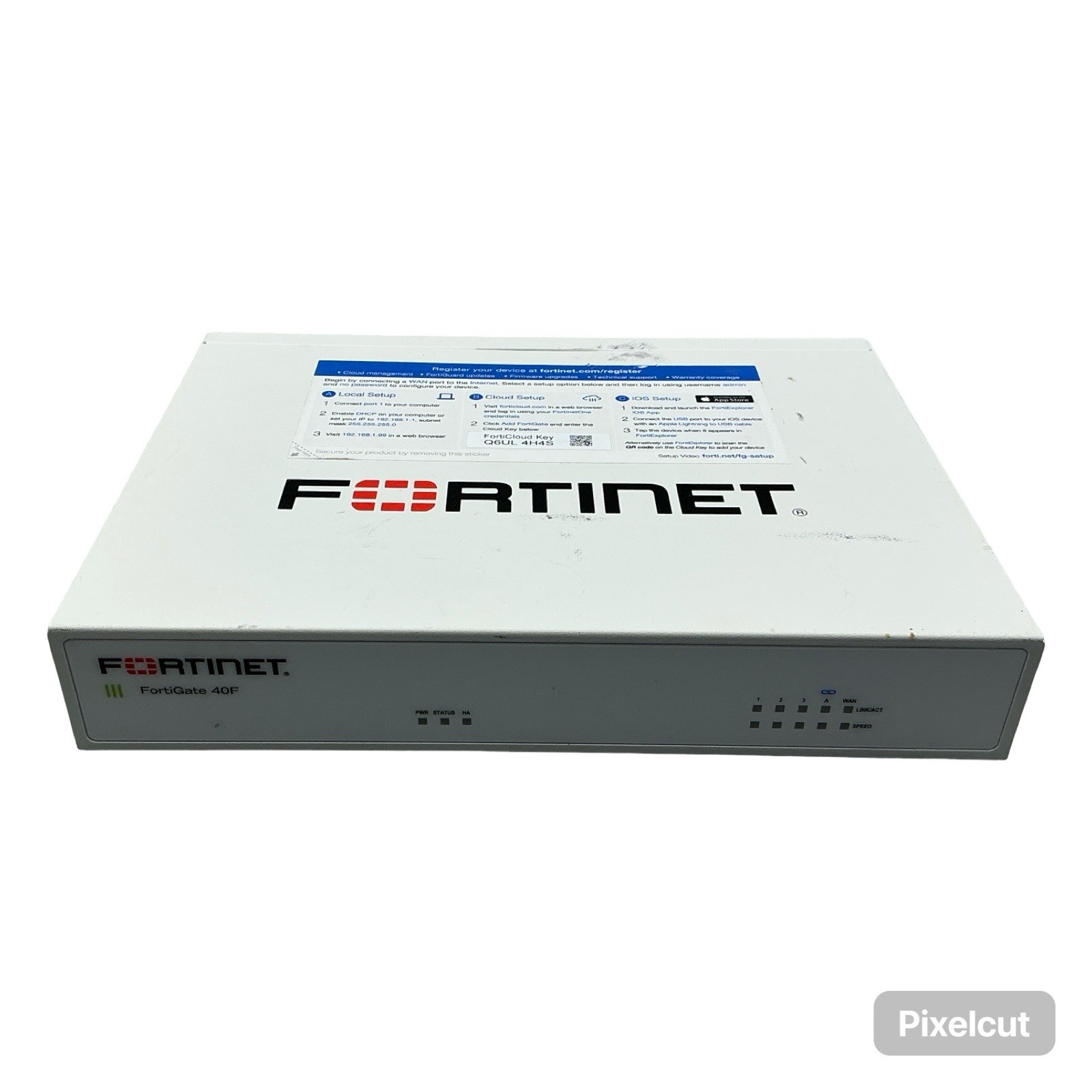 Fortinet FortiGate 40F Next Generation Firewall FG-40F SD-WAN Untested No PSU