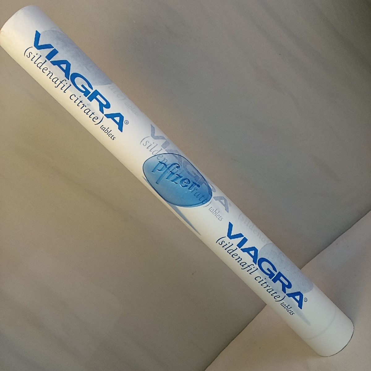Viagra Branded Doctor Office Exam Table Paper Roll Medical Disposable Supply Vtg