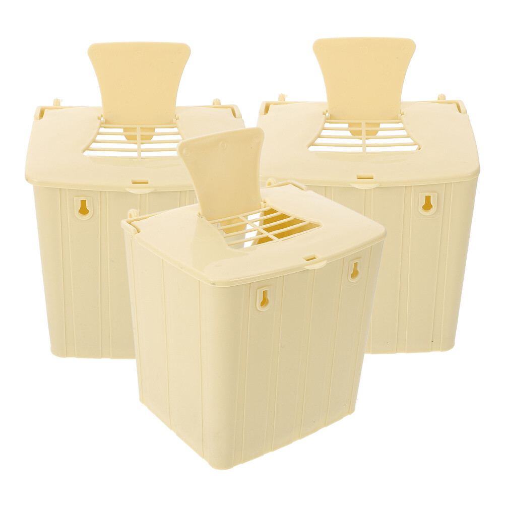 3Pcs Bird Nest Breeding Boxes Outdoor Indoor Mounted Parrot Nest Boxes for Birds