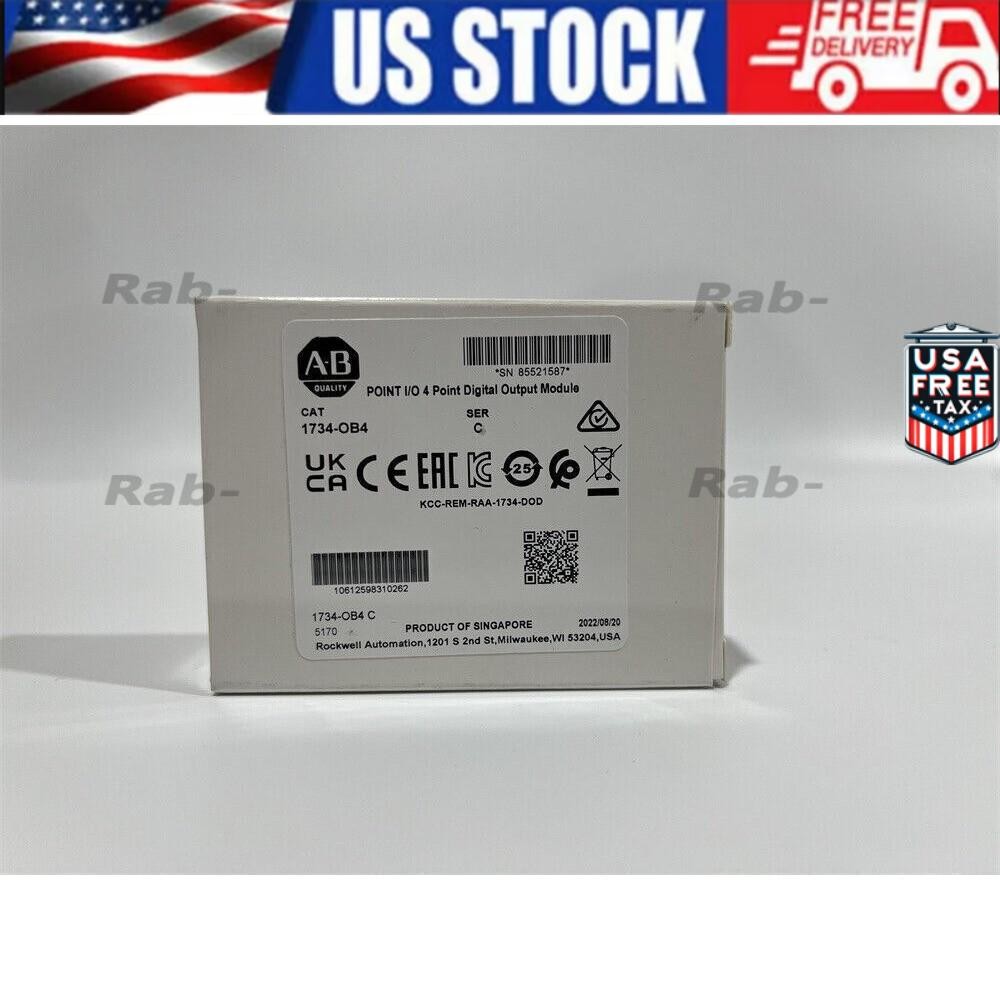 AB 1734-OB4 POINT I/O 4Point Digital Output Module 1734OB4 NIB US Free Tax