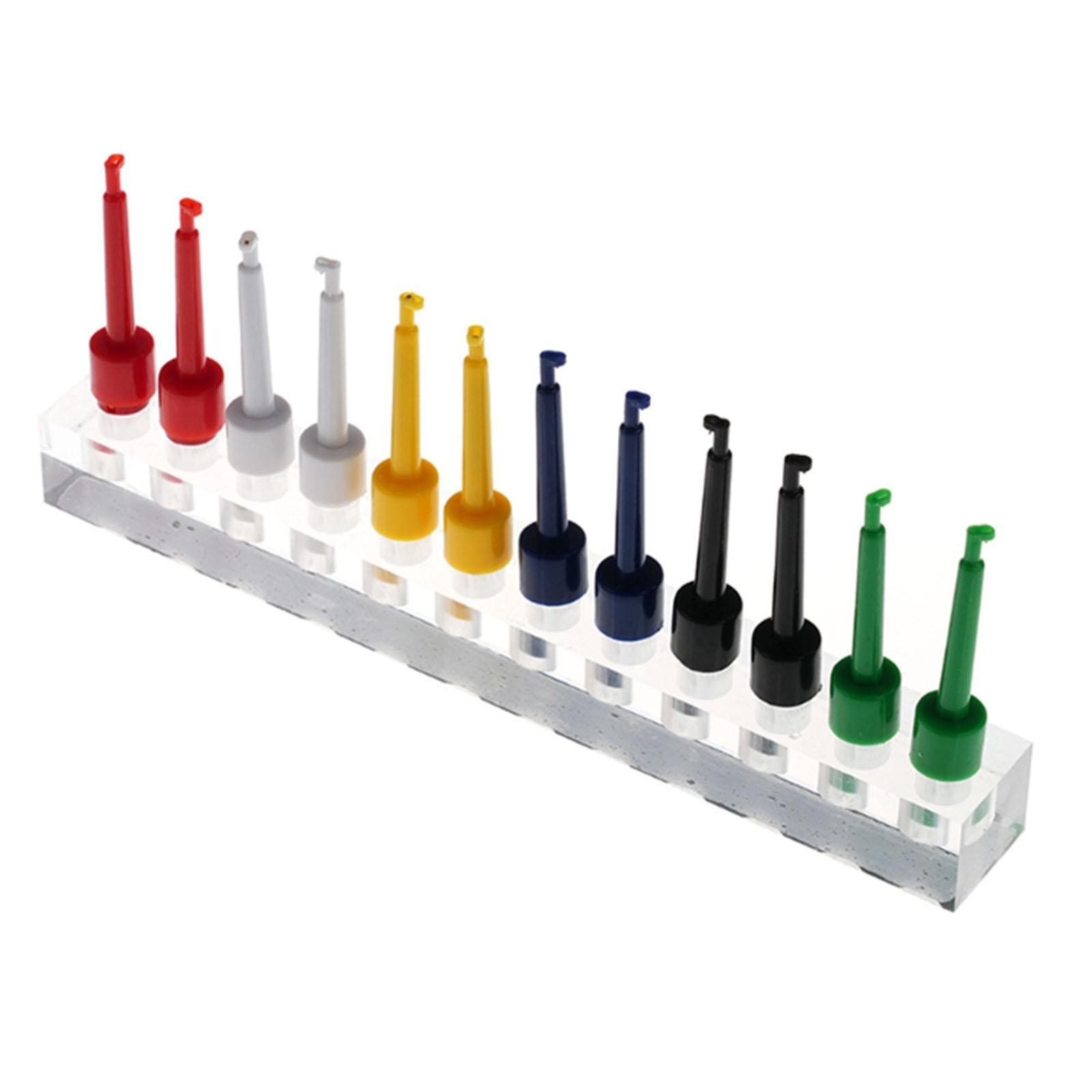 12x Fishing Lure Display Clips Alloy Portable Equipment Part Sturdy for Fly