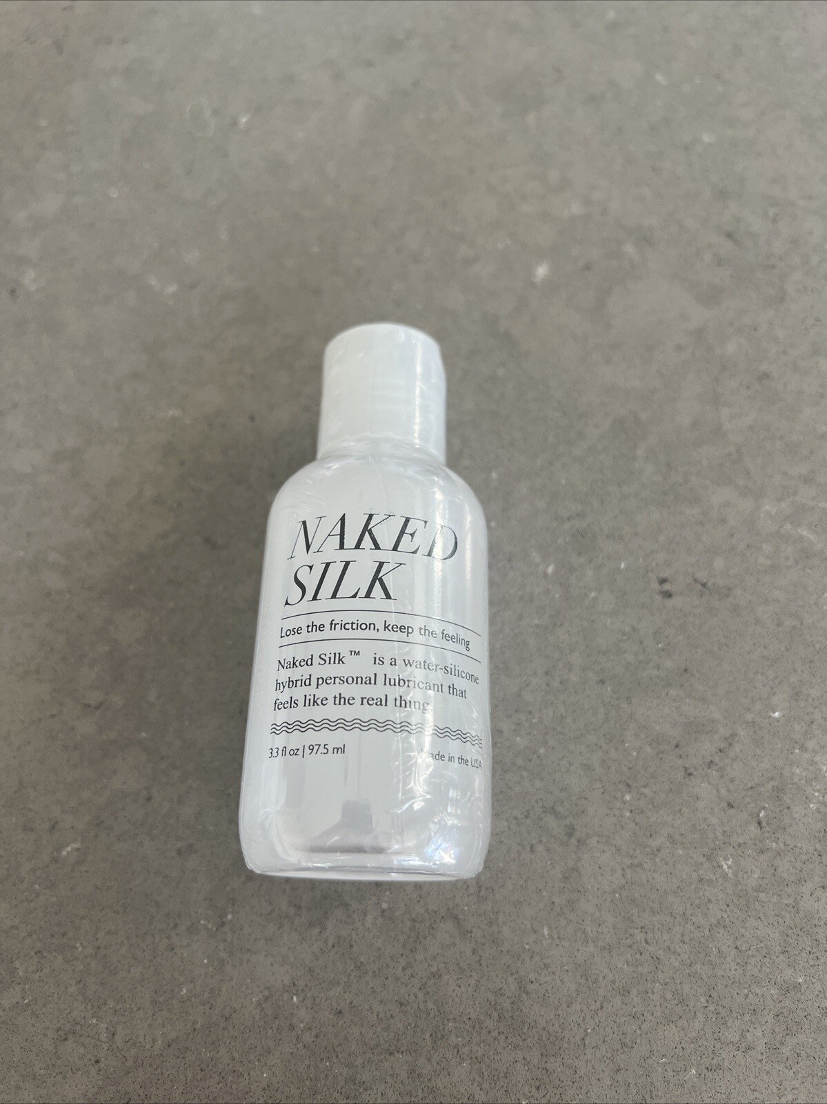 Naked Silk HYBRID Personal Lubricant Lube Silicone & Water Base 3.3oz | Exp 6/26
