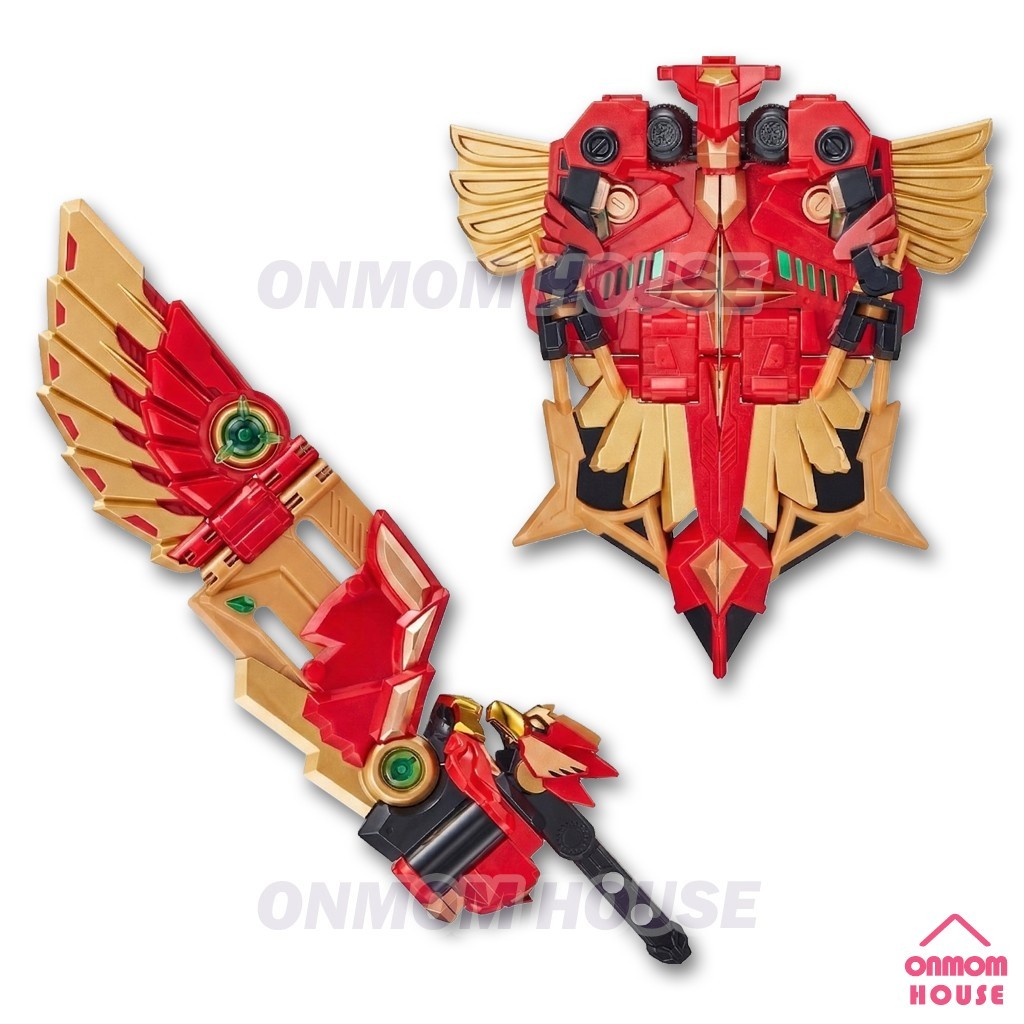 Metal Cardbot W Ignyx Transform Robot Phoenix Sword Shield Korean Version 2026