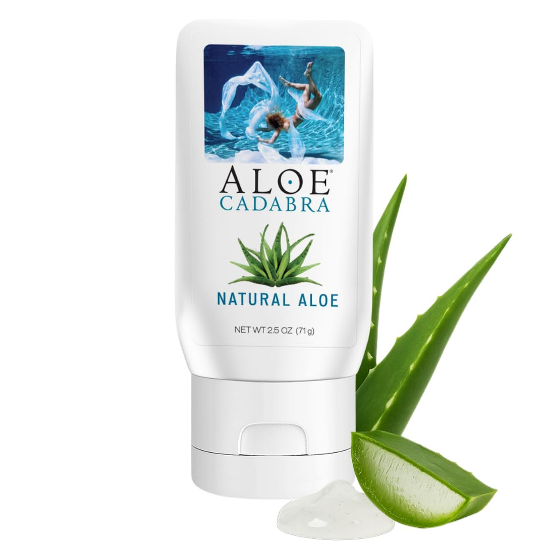 Aloe Cadabra Vaginal Moisturizer, Natural Aloe, Ph-Balanced, Water-Based & 95% A