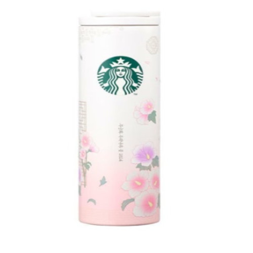 Starbucks Korea 2024 SS Rose of Sharon Troy Tumbler 473ml - National Flower