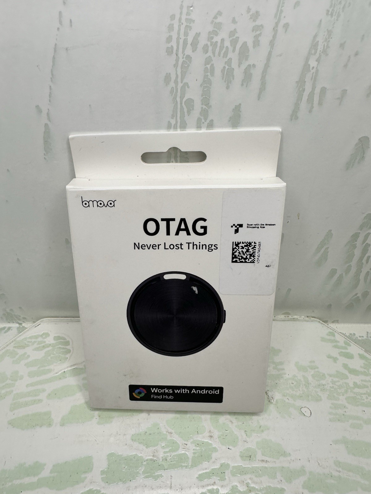 Bmovor OTAG F8 Smart Bluetooth Item Finder Tracker Works w/ Google Find My  New