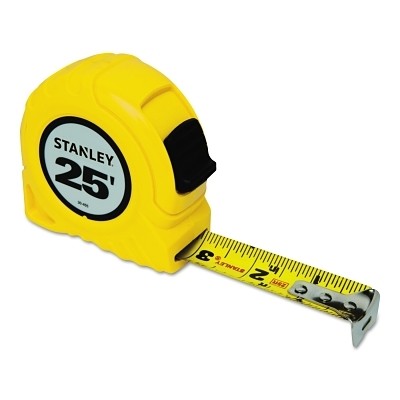 Tape , 1 in x 25 ft  Products  30455 76174304558 Yellow