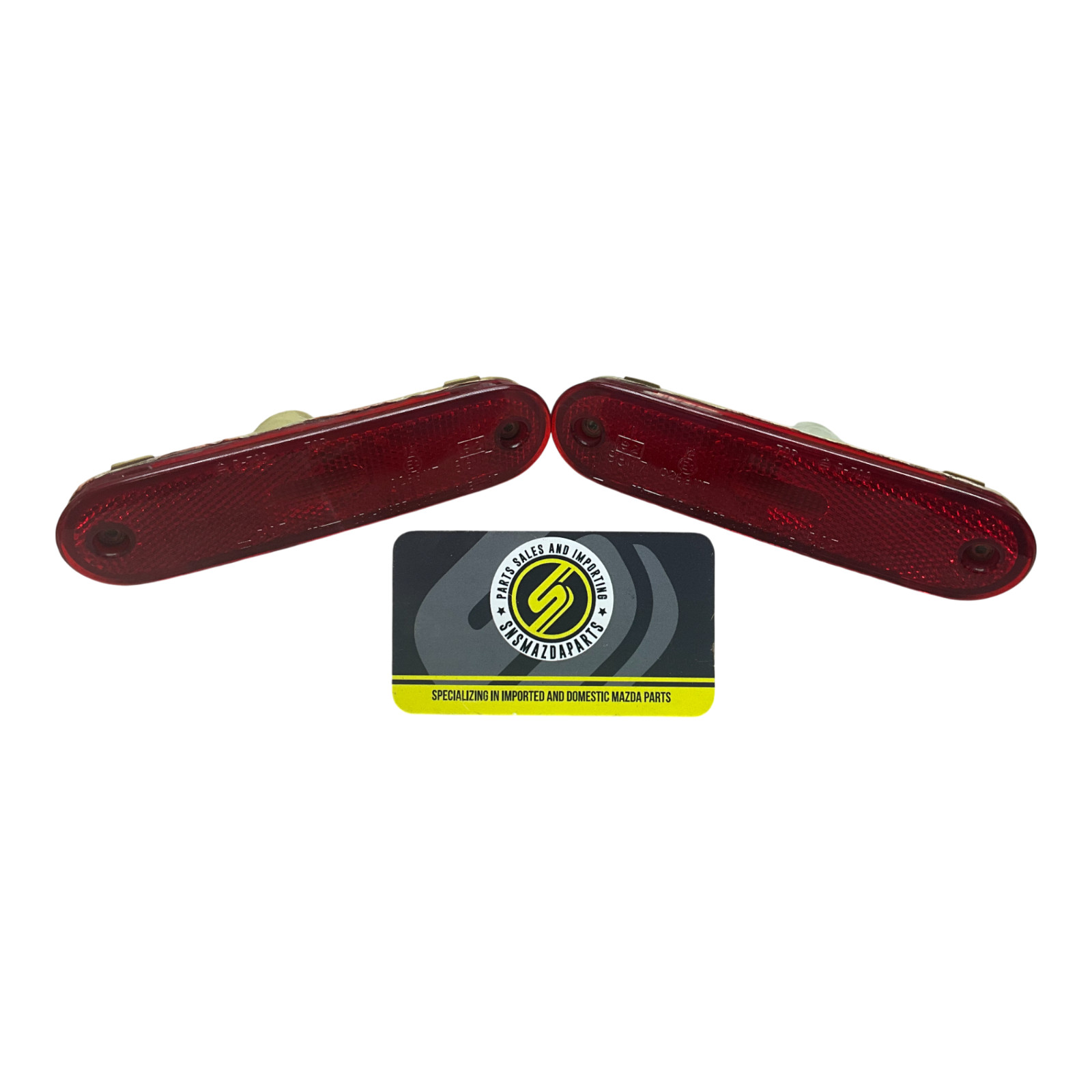 90-05 Mazda Miata OEM NA NB Side Marker Light Red NO Socket Reflector 1990-2005