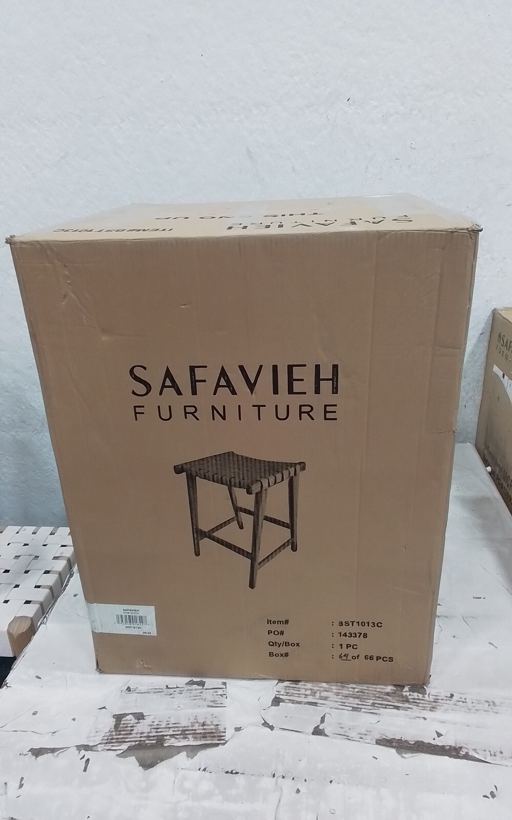 Safavieh ABREU RECTANGLE COUNTER STOOL, Reduced Price 2172735986 BST1013C