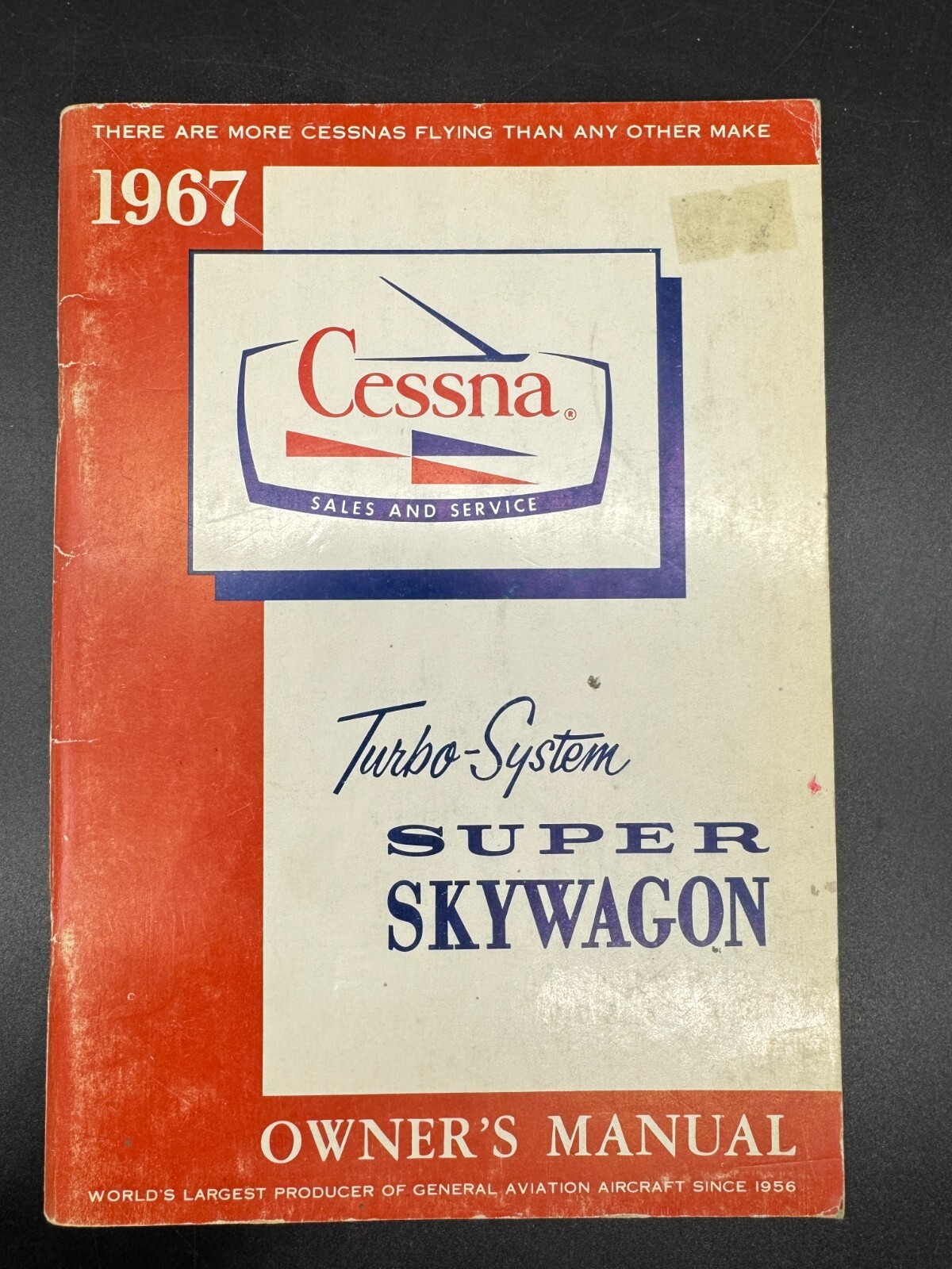 1967 Cessna Turbo-System Super Skywagon Owner's Manual Booklet