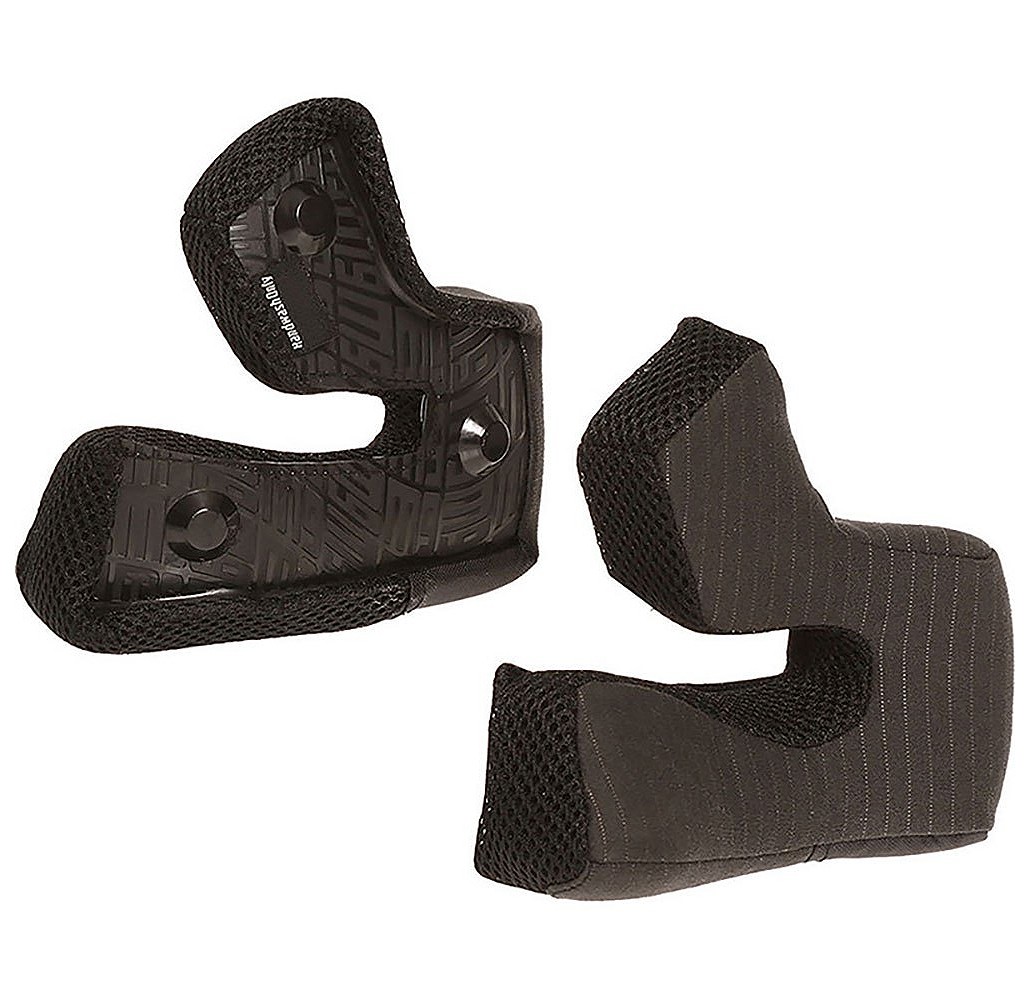 Bell Moto-9 Helmet Magnetic Cheek Pads Black 40mm