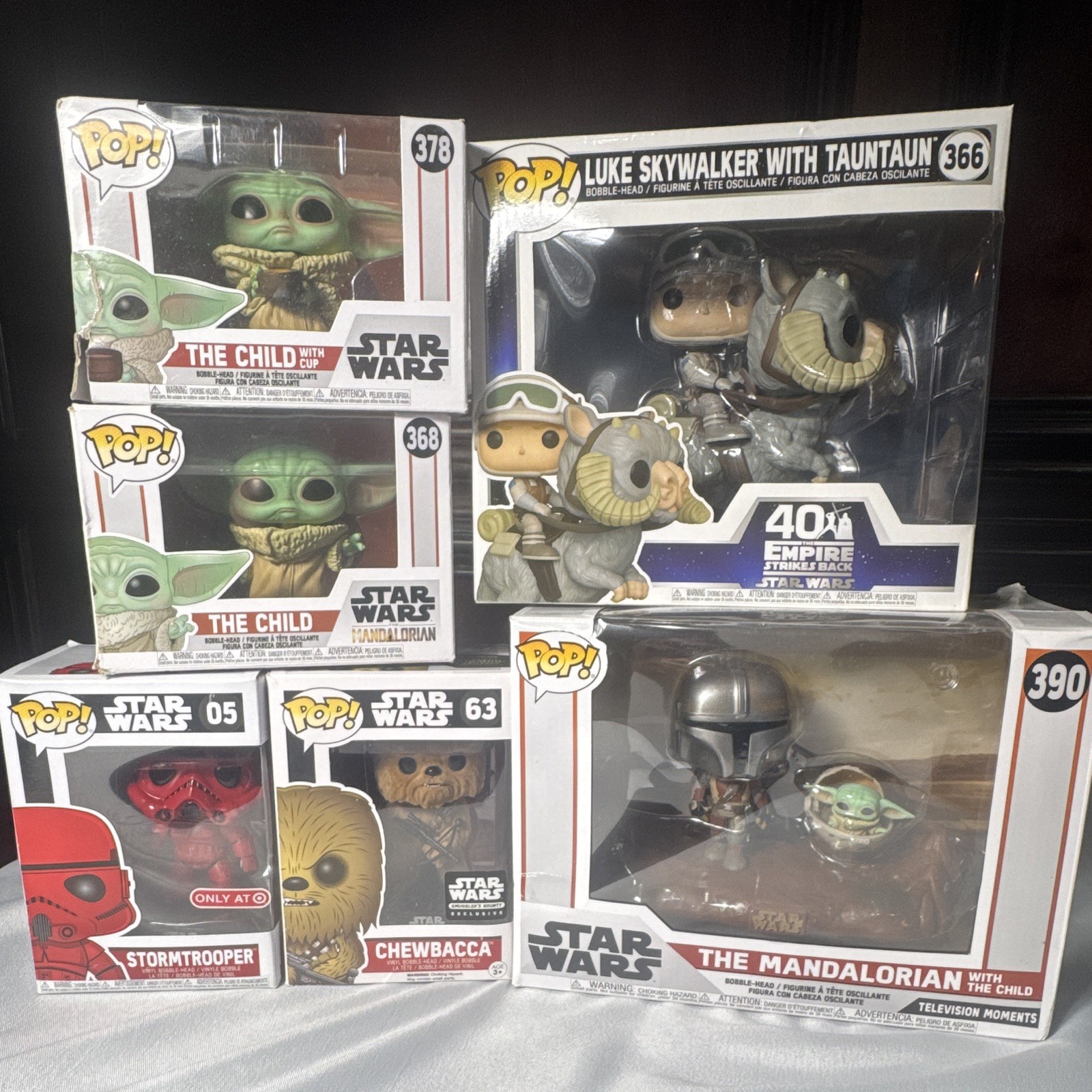 Funko Pop! Star Wars 6-Pack Mixed Lot Vinyl Boxed