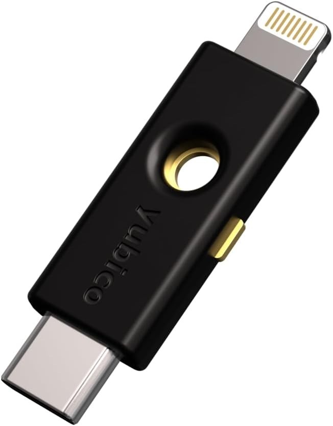 YubiKey 5Ci - Multi-Factor authentication MFA Security Key and passkey for iP...