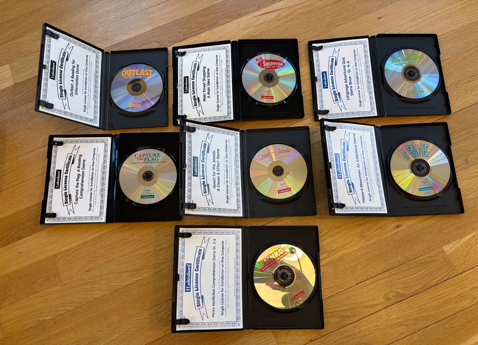 Lakeshore Learning Lot 19 Whiteboard Software Reading Language Arts Grades 1-6