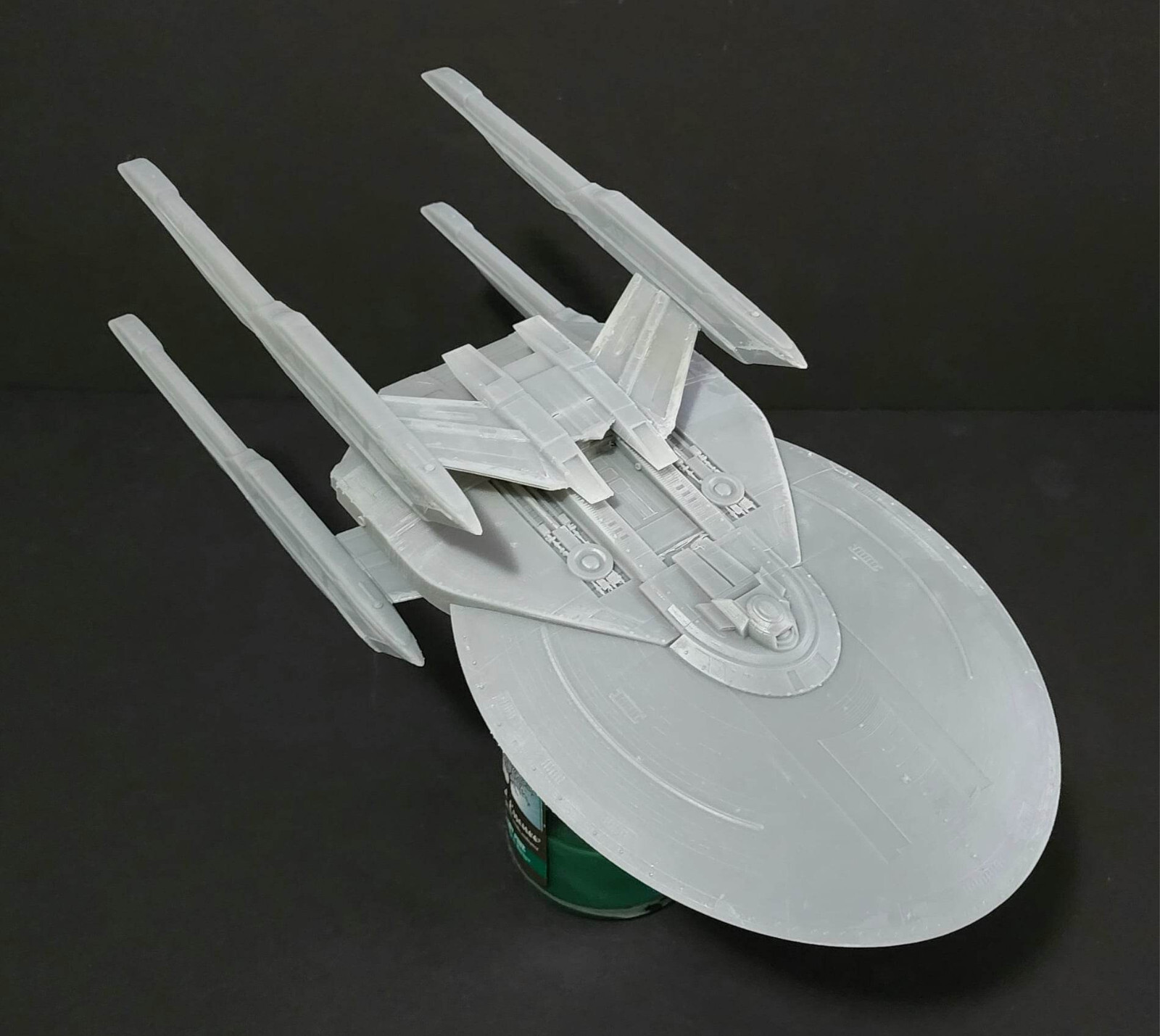 1/2500 scale Sagan Class Stargazer W/ Decals! Star Trek 3d printed resin model