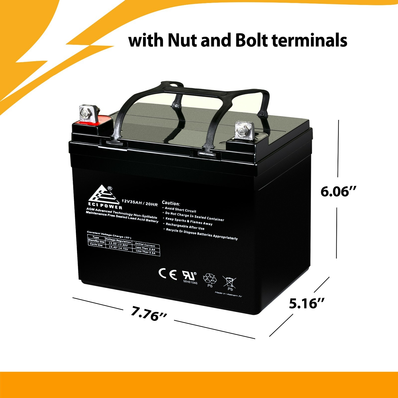 2 X 12V 35Ah Pride Mobility Jazzy Select GT Replacement Battery - 2 Pack