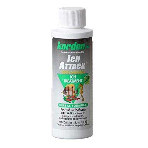 Kordon Ich-Attack Natural Herbal Disease Inhibitor 4 oz For Fresh & Saltwater