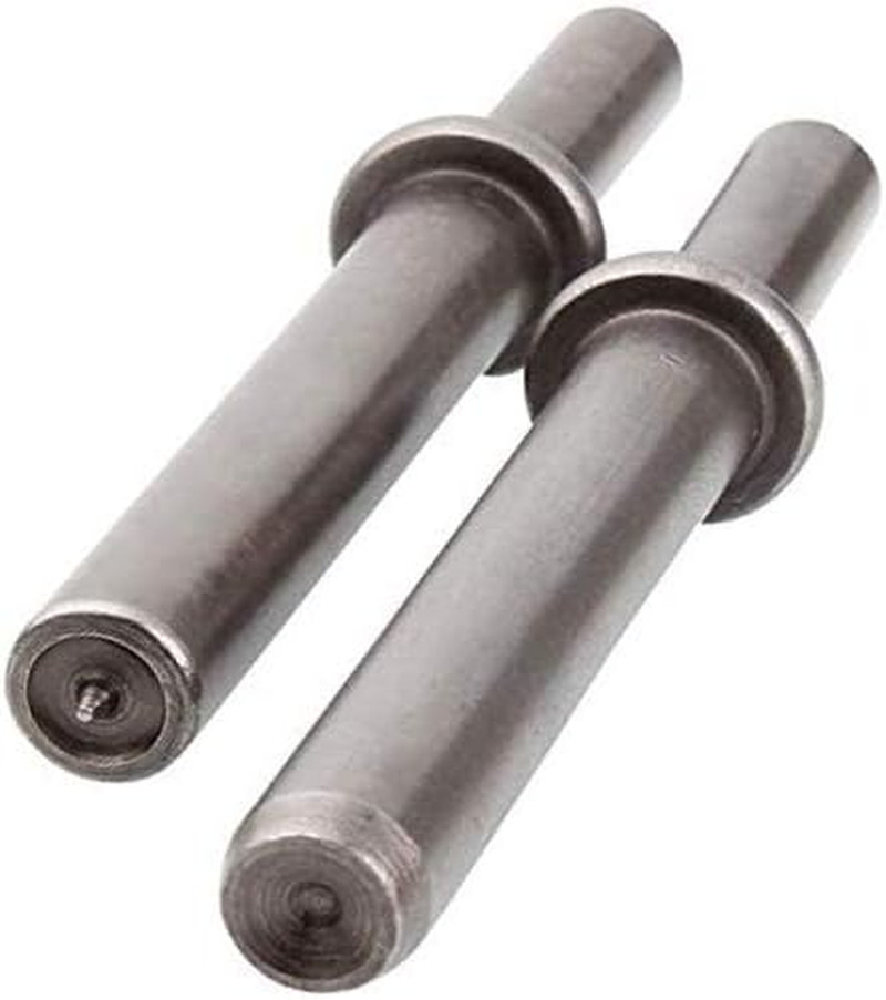 Heavy Duty 2pcs Rivet Set,  Pneumatic Air Rivet Hammer Set for Shank 0.401 Chise