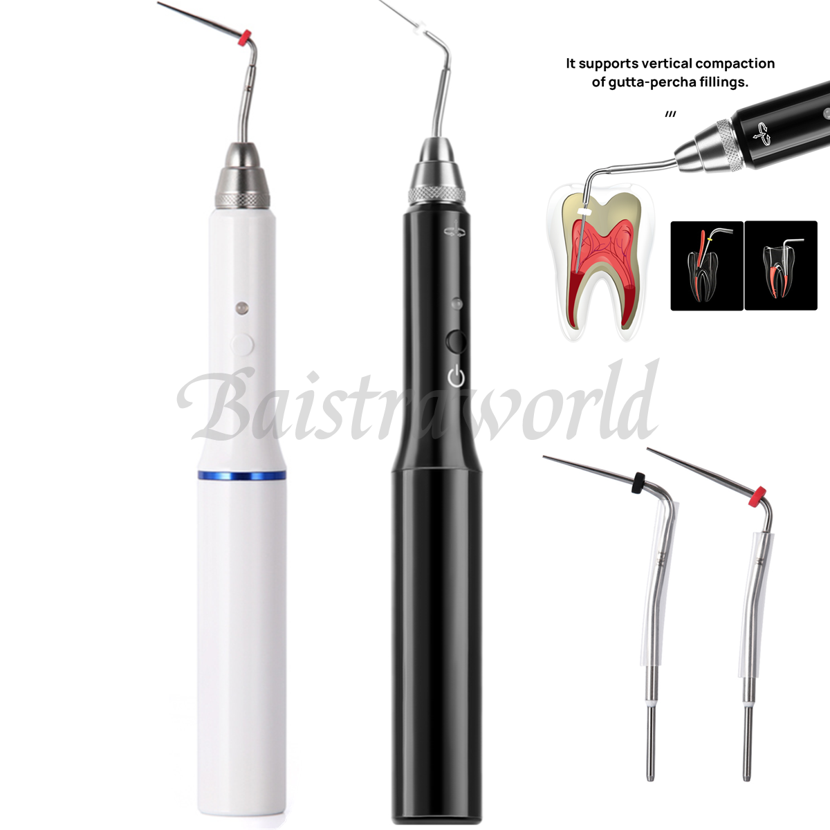 Dental Cordless Wireless Gutta Percha Obturation System Endo Heated Pen