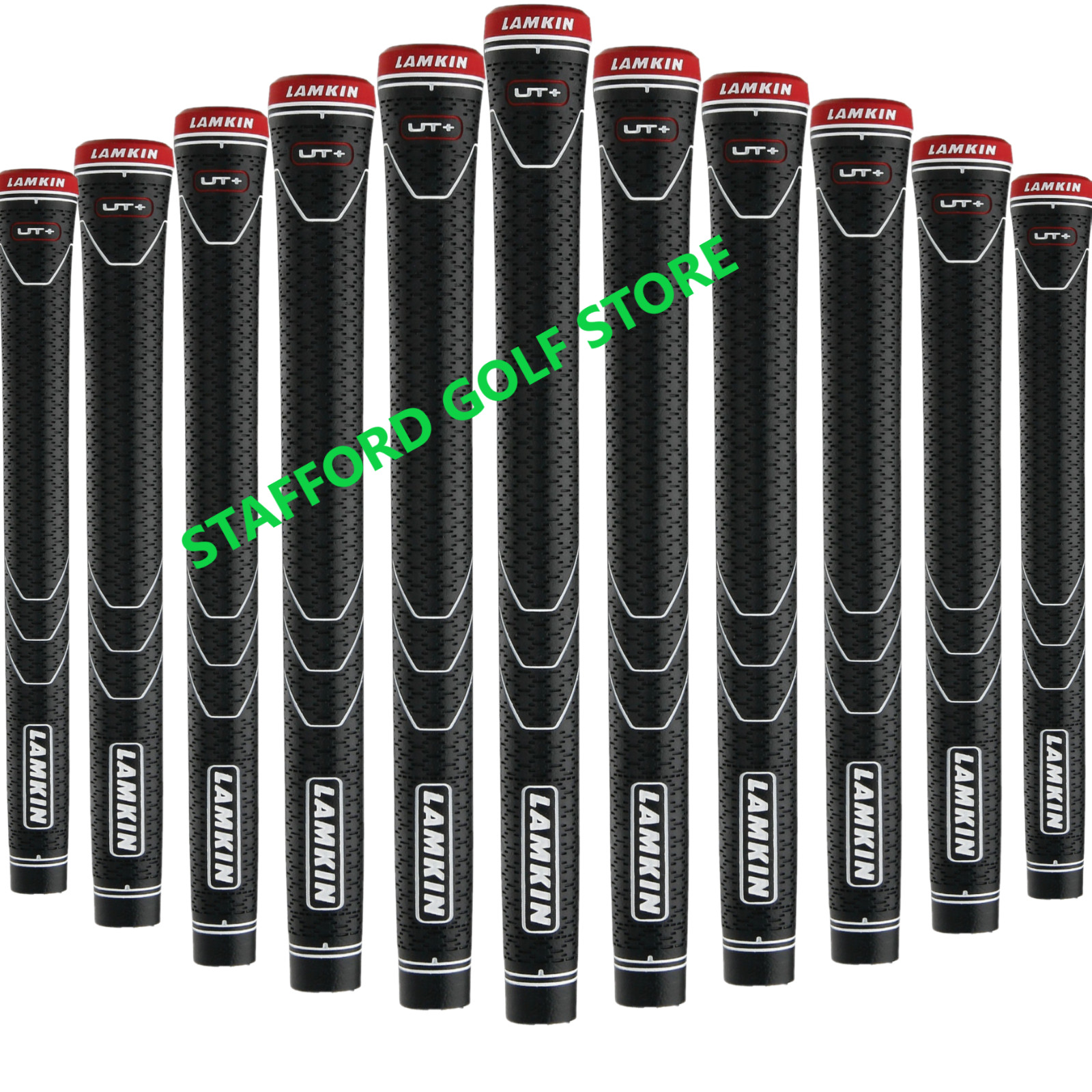 Lamkin UT+ Black Golf Grips Bundle Standard+ & Midsize+ .60R Core – Last Supply