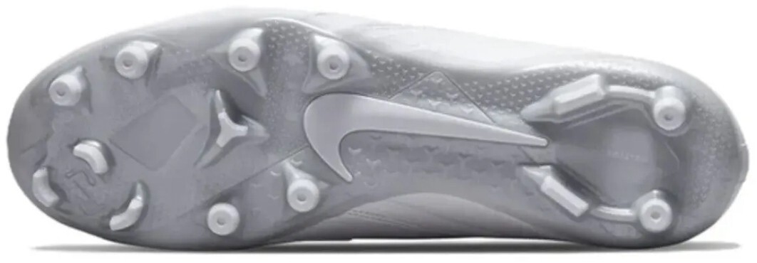NEW Nike Alpha Huarache 8 Varsity Lacrosse Cleats White Gray Sz 10.5 CZ6558-100