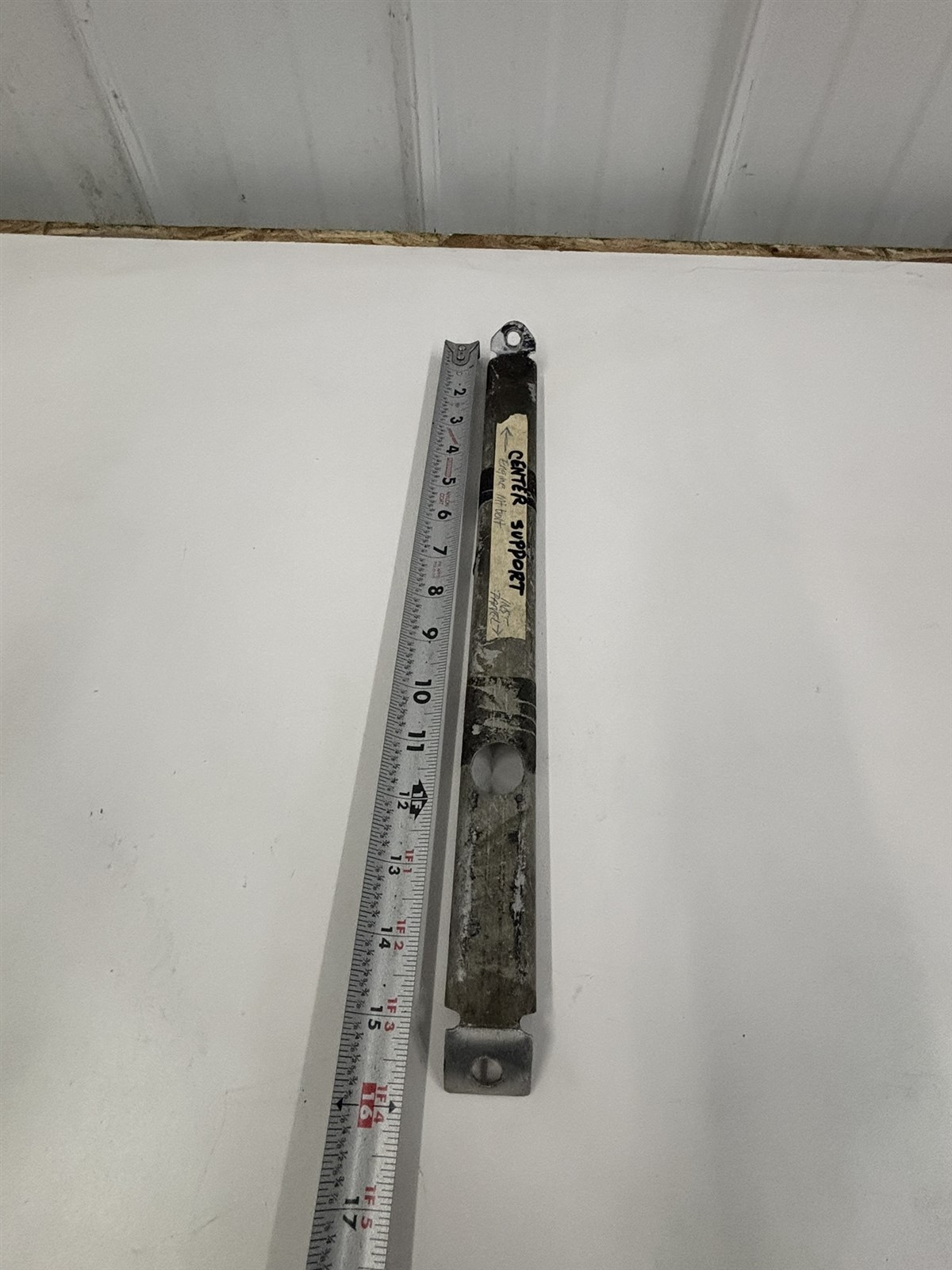 Luscombe Model 8 Instrument Panel Support Throttle Stiffener Bracket Rod Brace