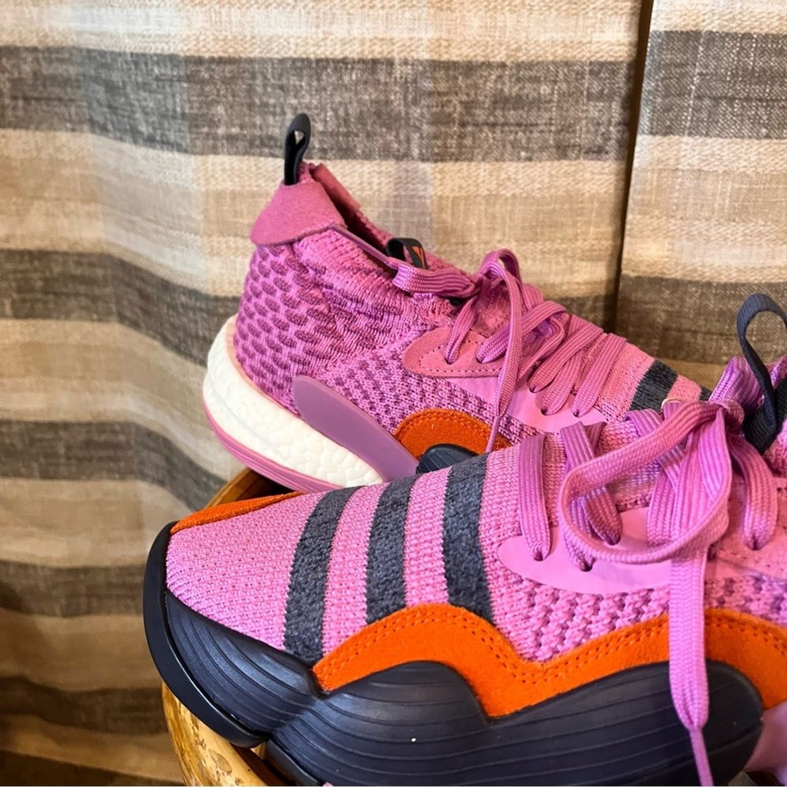 Adidas Pink Trae Young 2 Shoes Size 10