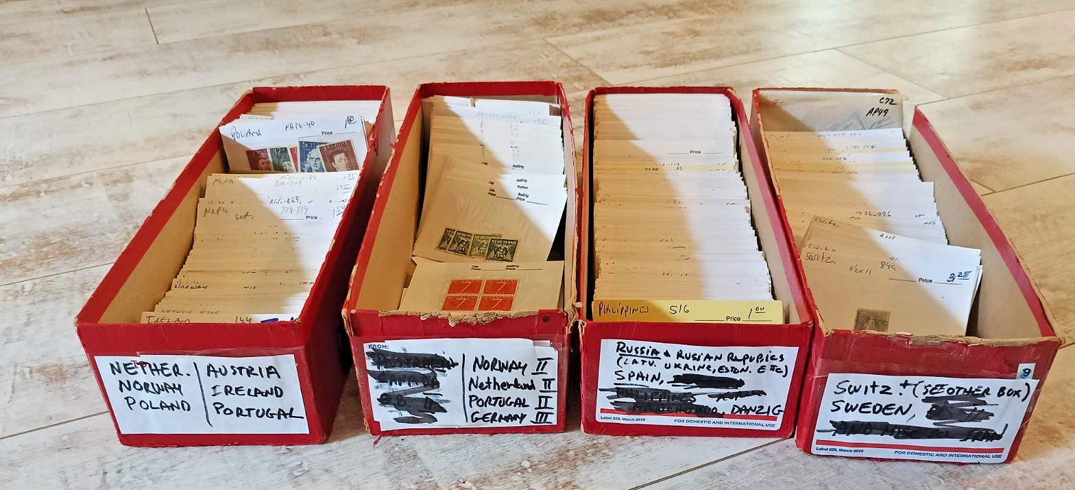 EUROPE & Colonies Collection SALE all different 10 % of the 2024 Scott Catalogue
